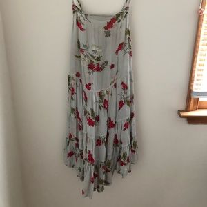 Free People floral slip